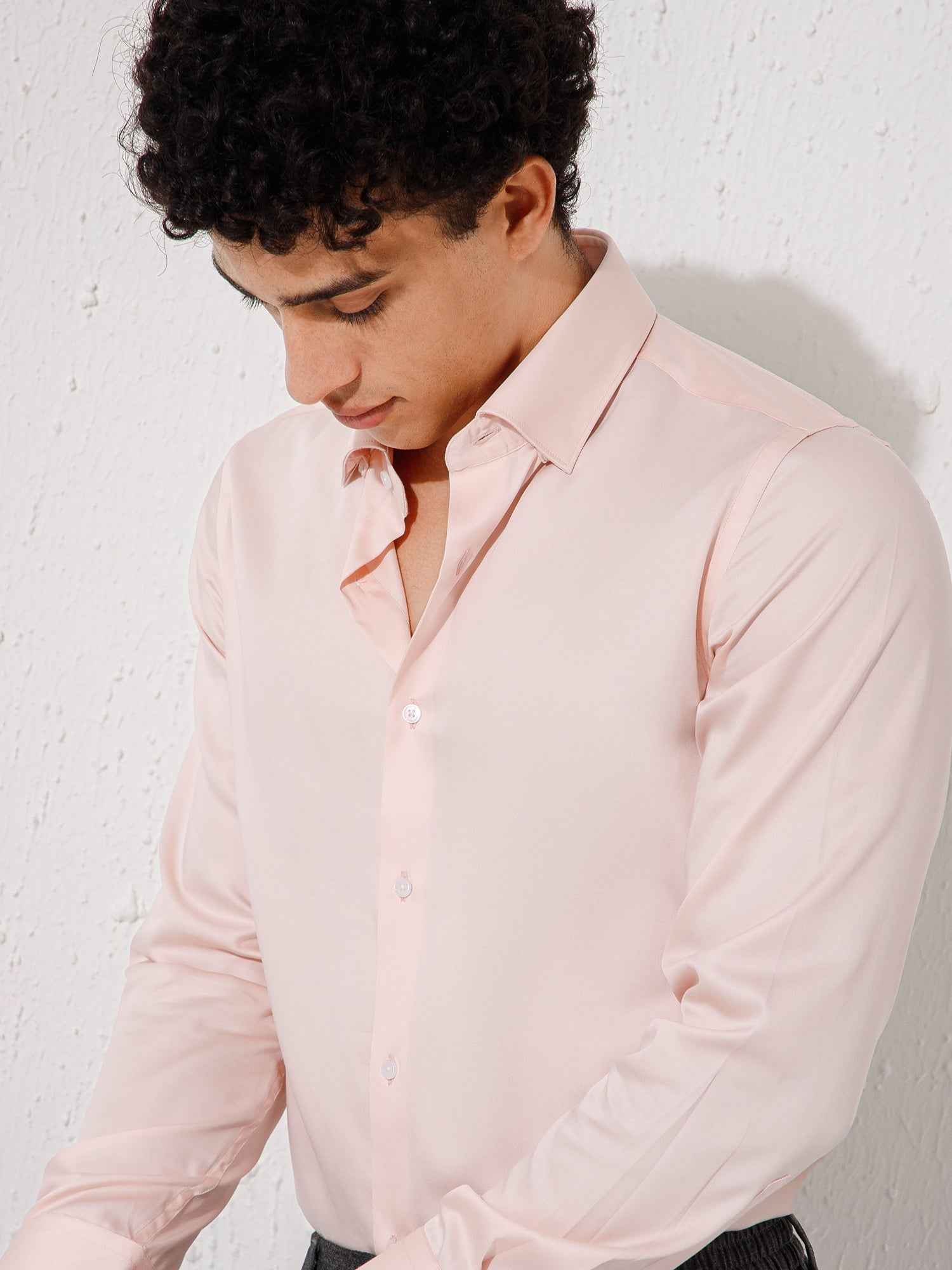 Pink - Mens Full Sleeve Shirts