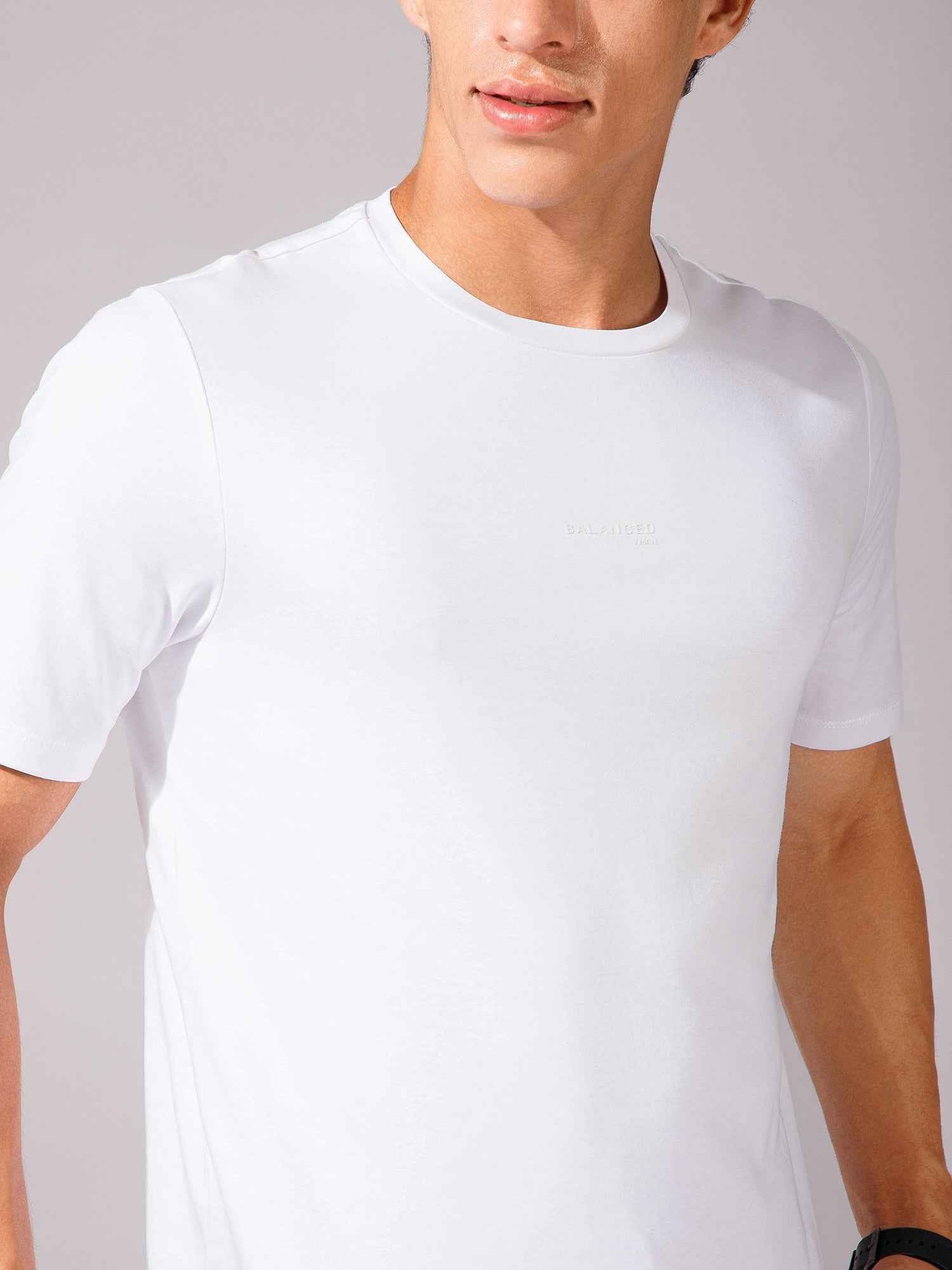 White - Round Neck