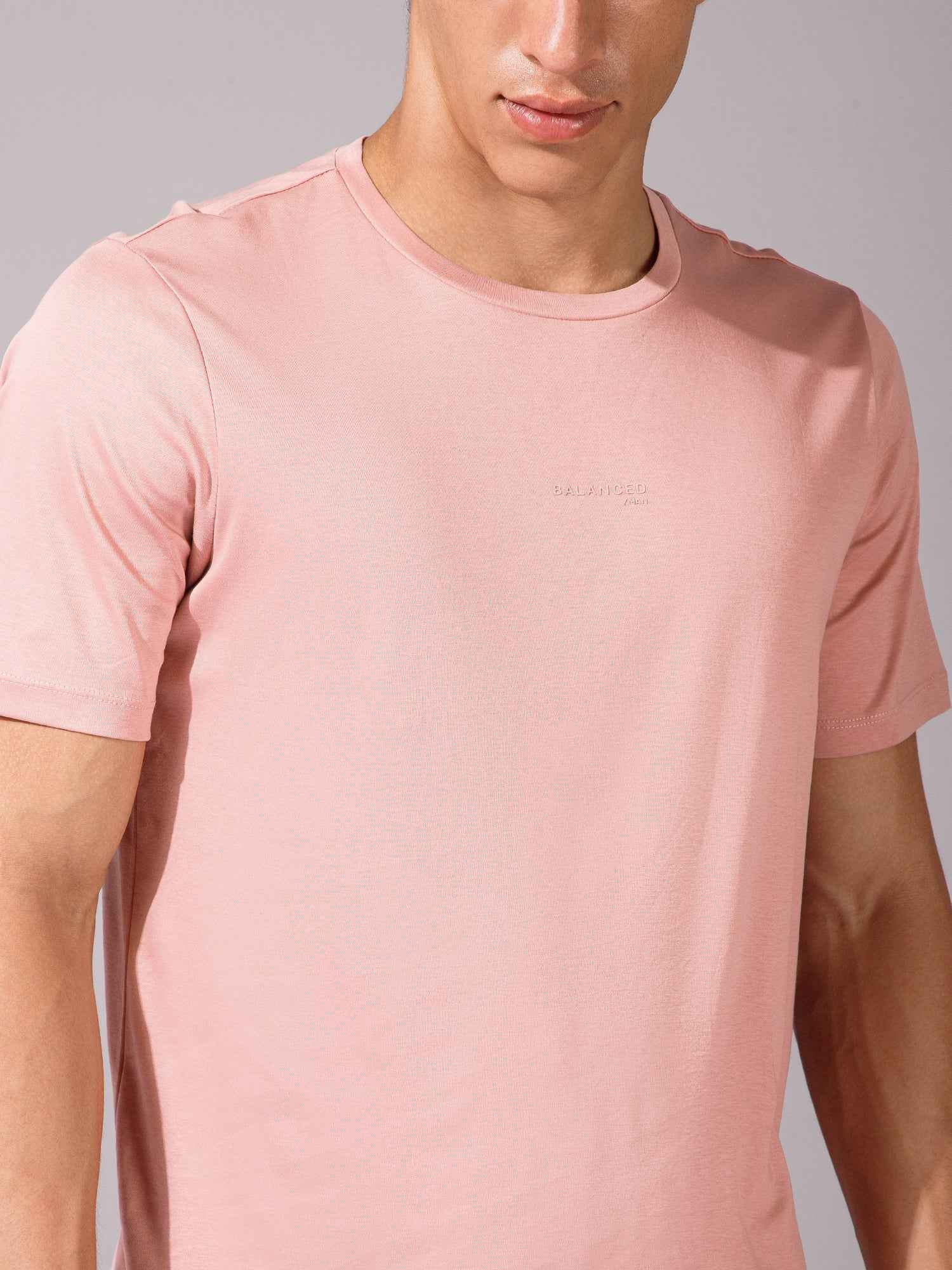 Peach - Round Neck