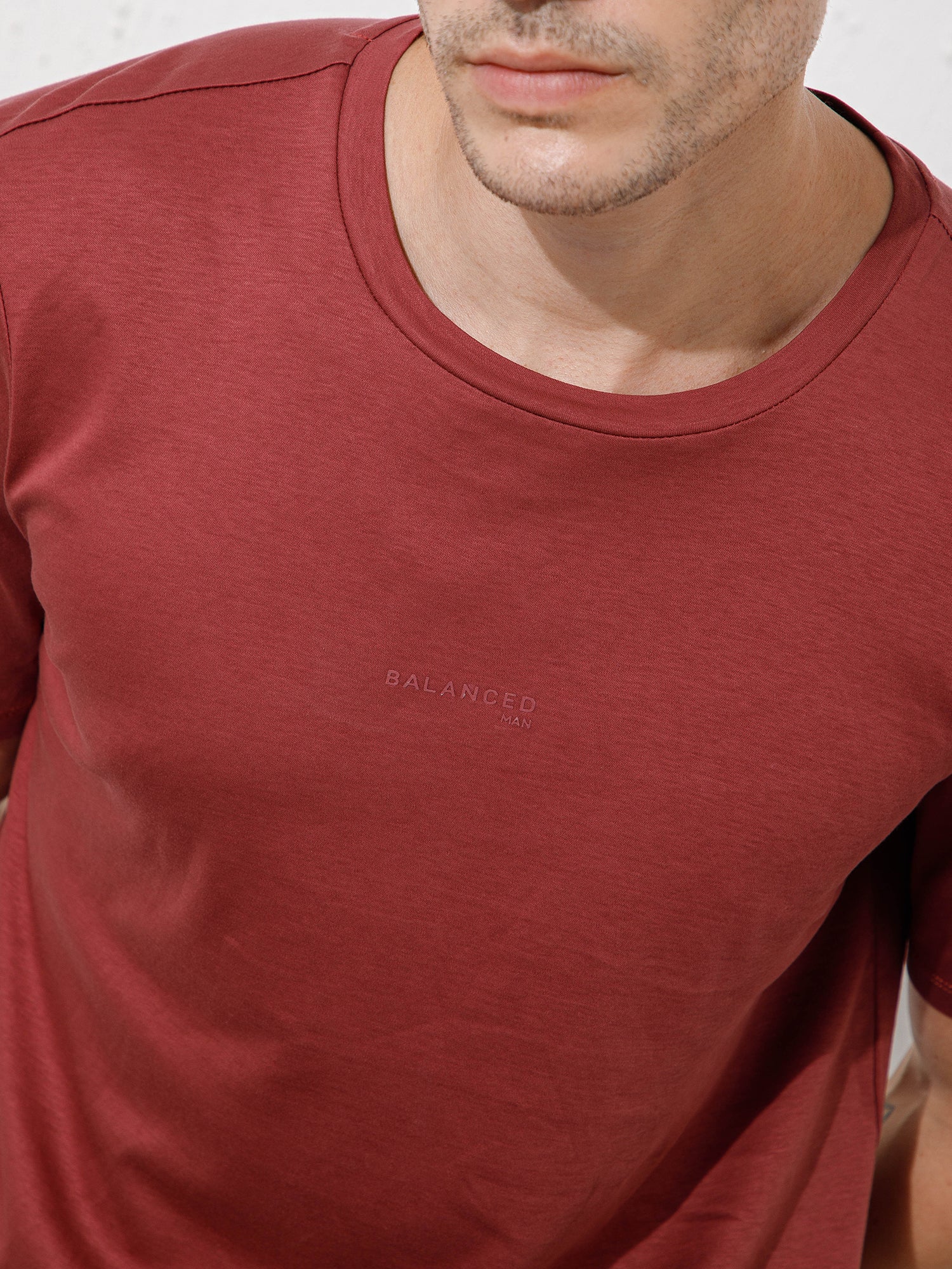 Brown - Round Neck