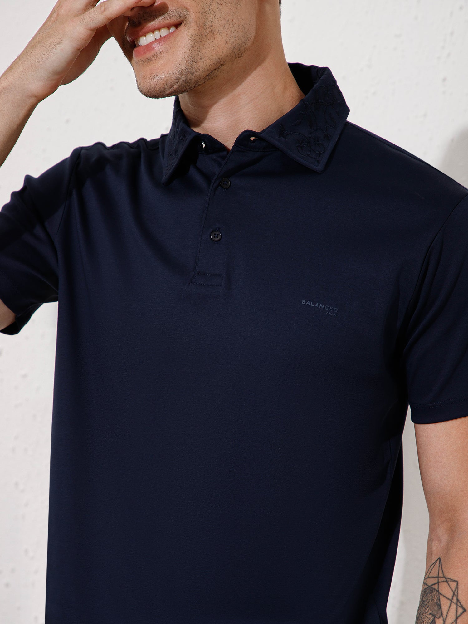 Navy - EMB Polo