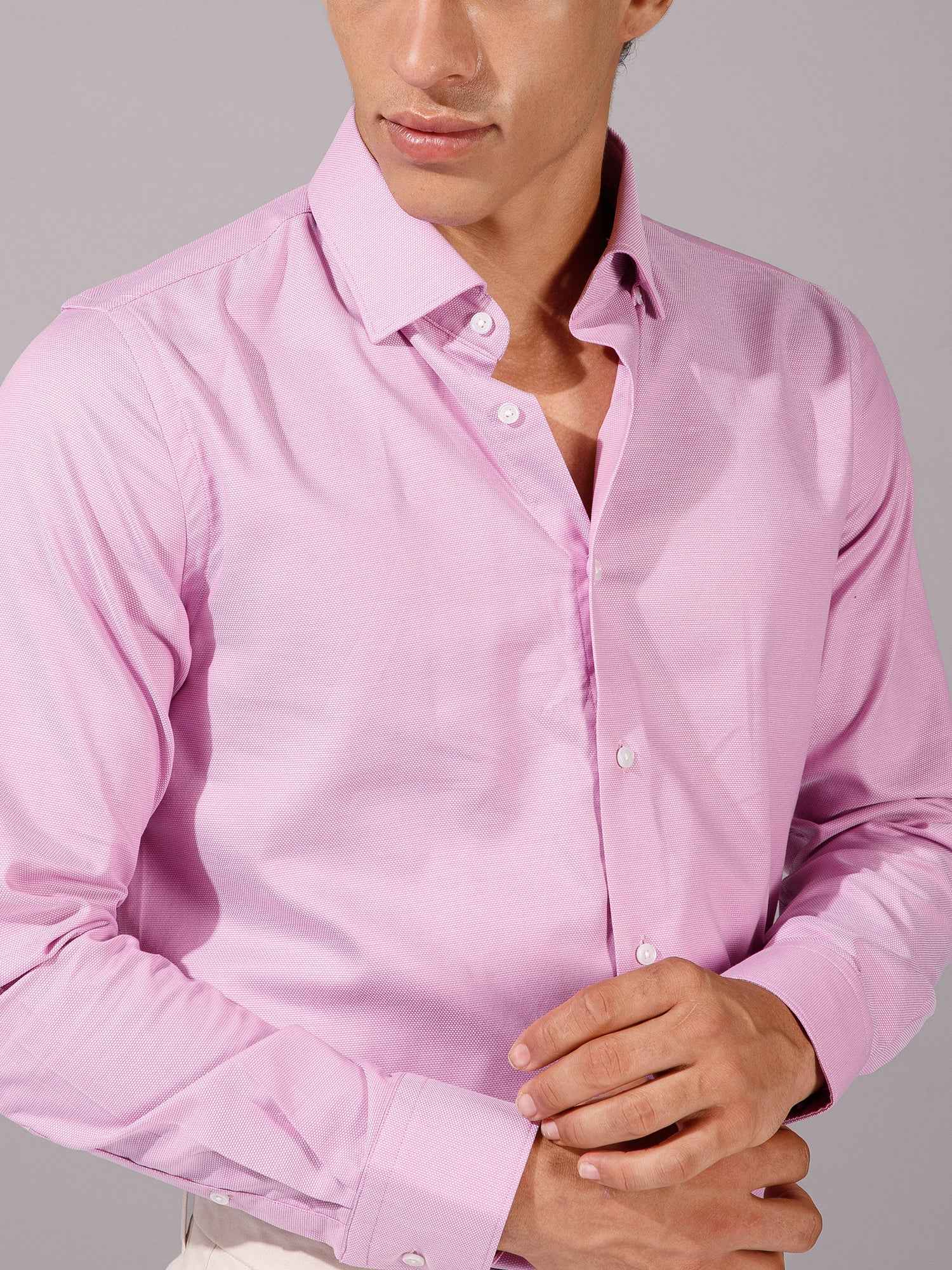 Mauve - Mens Full Sleeve Shirts