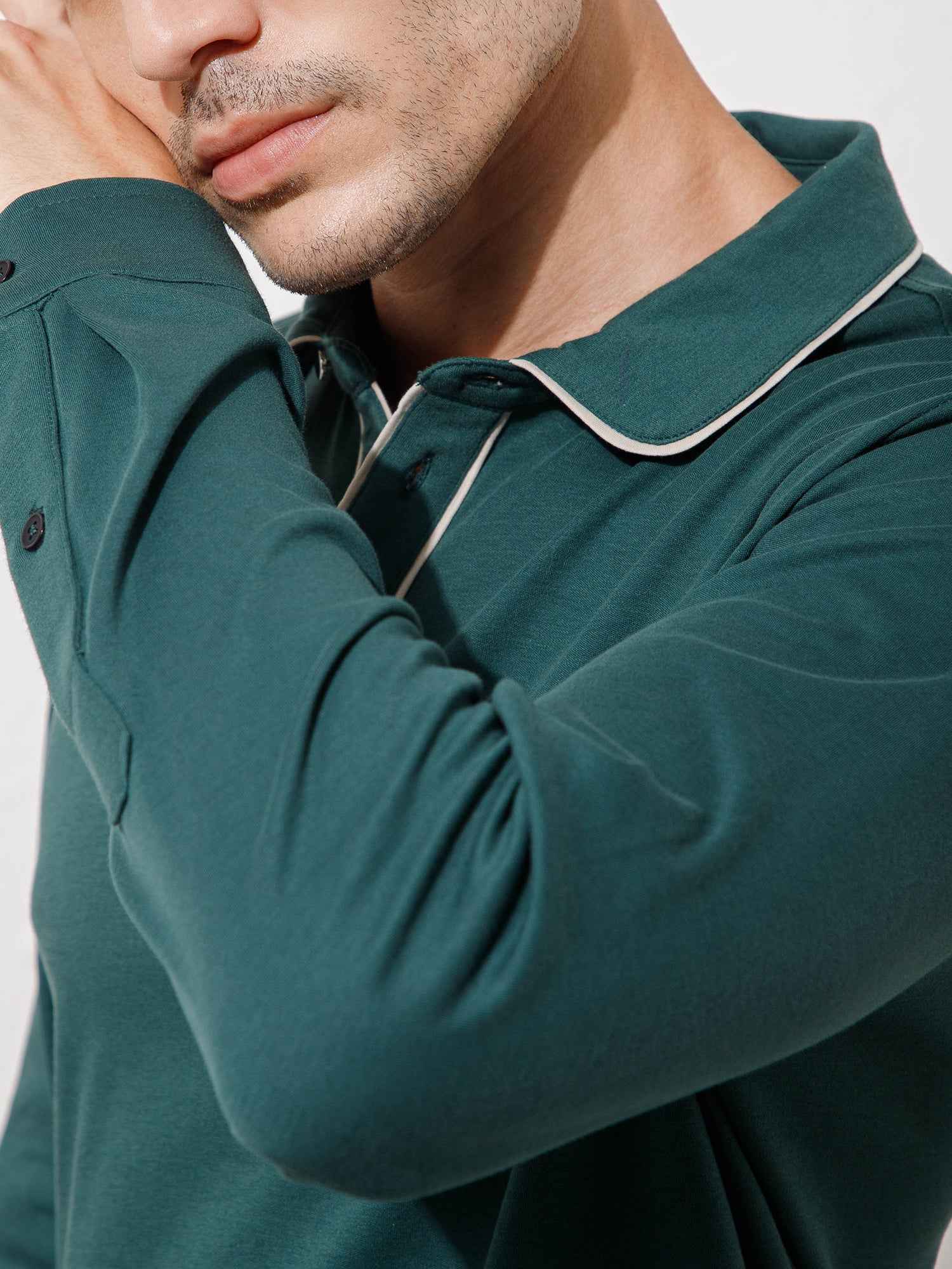 Olive - Polo Full Sleeve