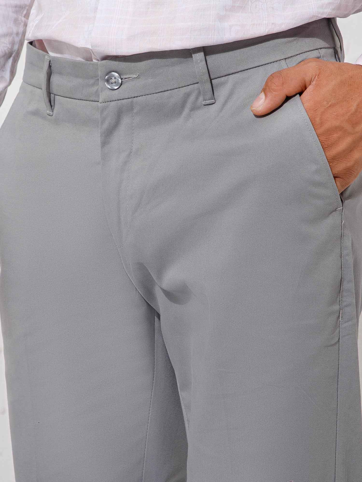 Grey - Trousers