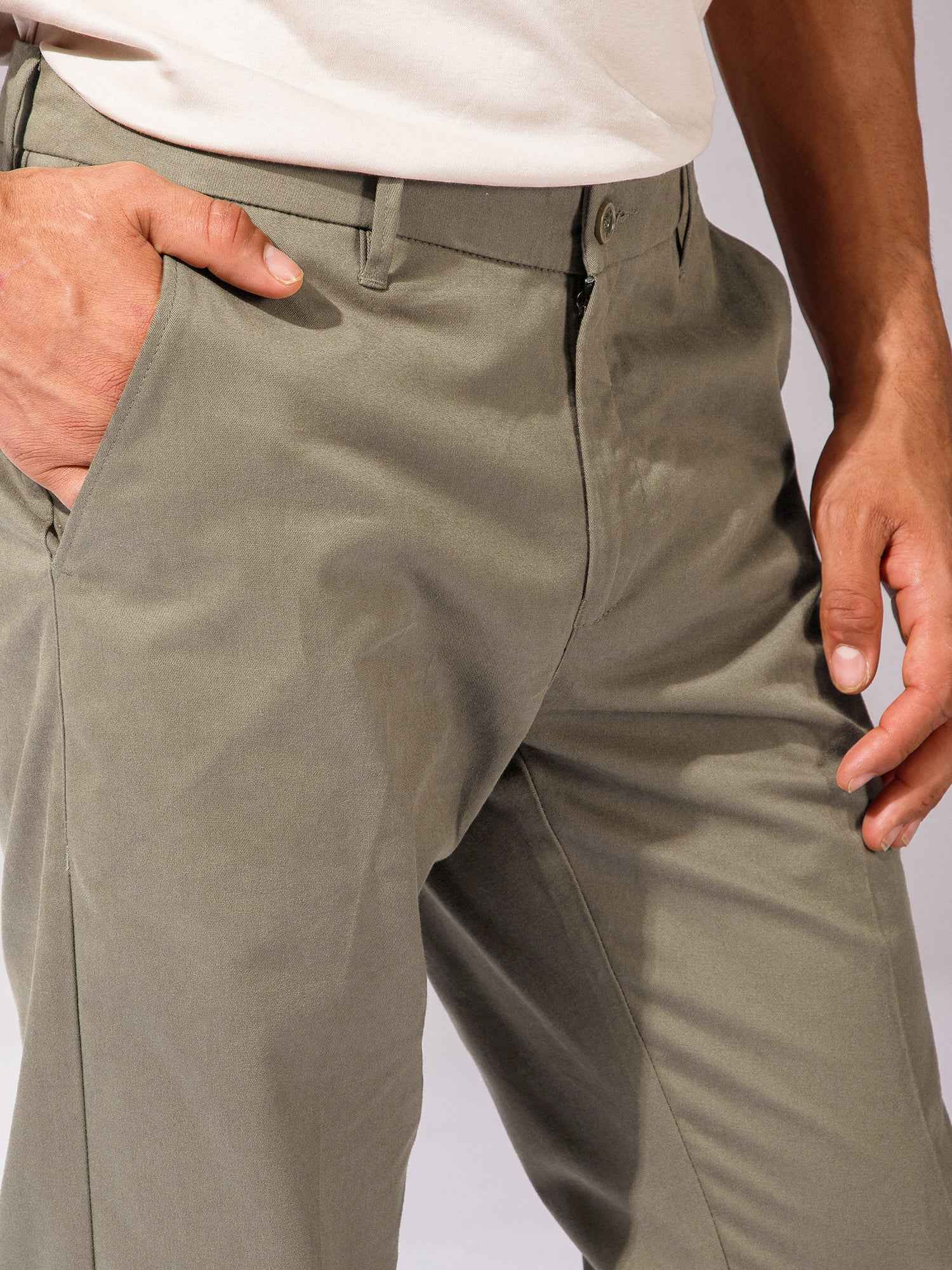 Light Olive - Trousers