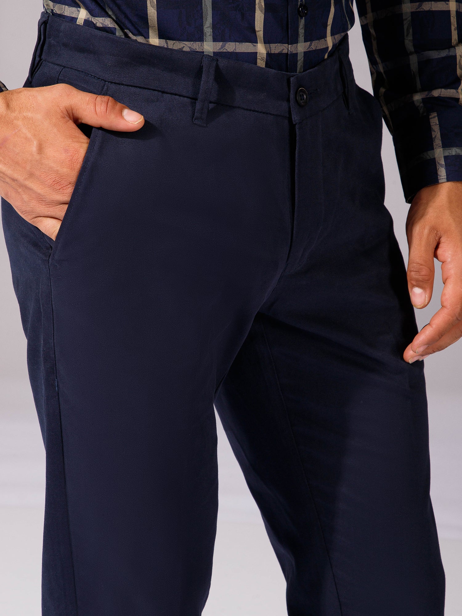 Navy - Trousers