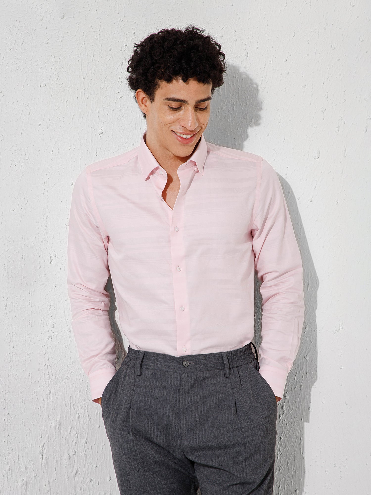 Pink - Mens Full Sleeve Shirts