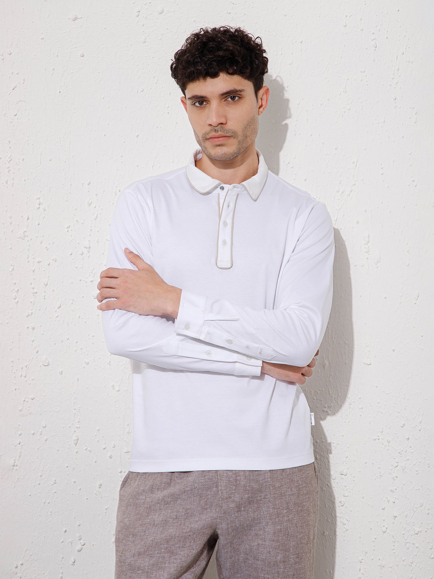 White - Polo Full Sleeve