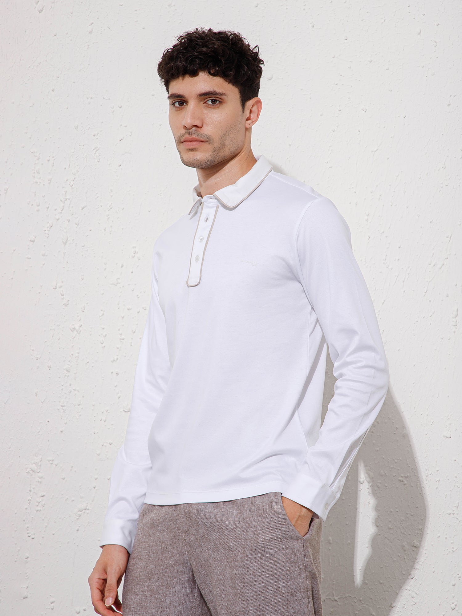 White - Polo Full Sleeve