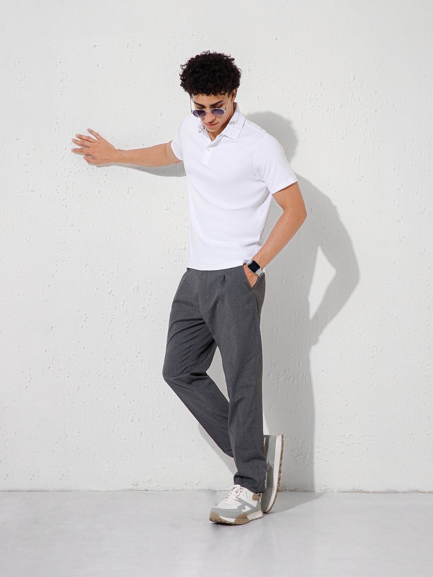 White - EMB Polo