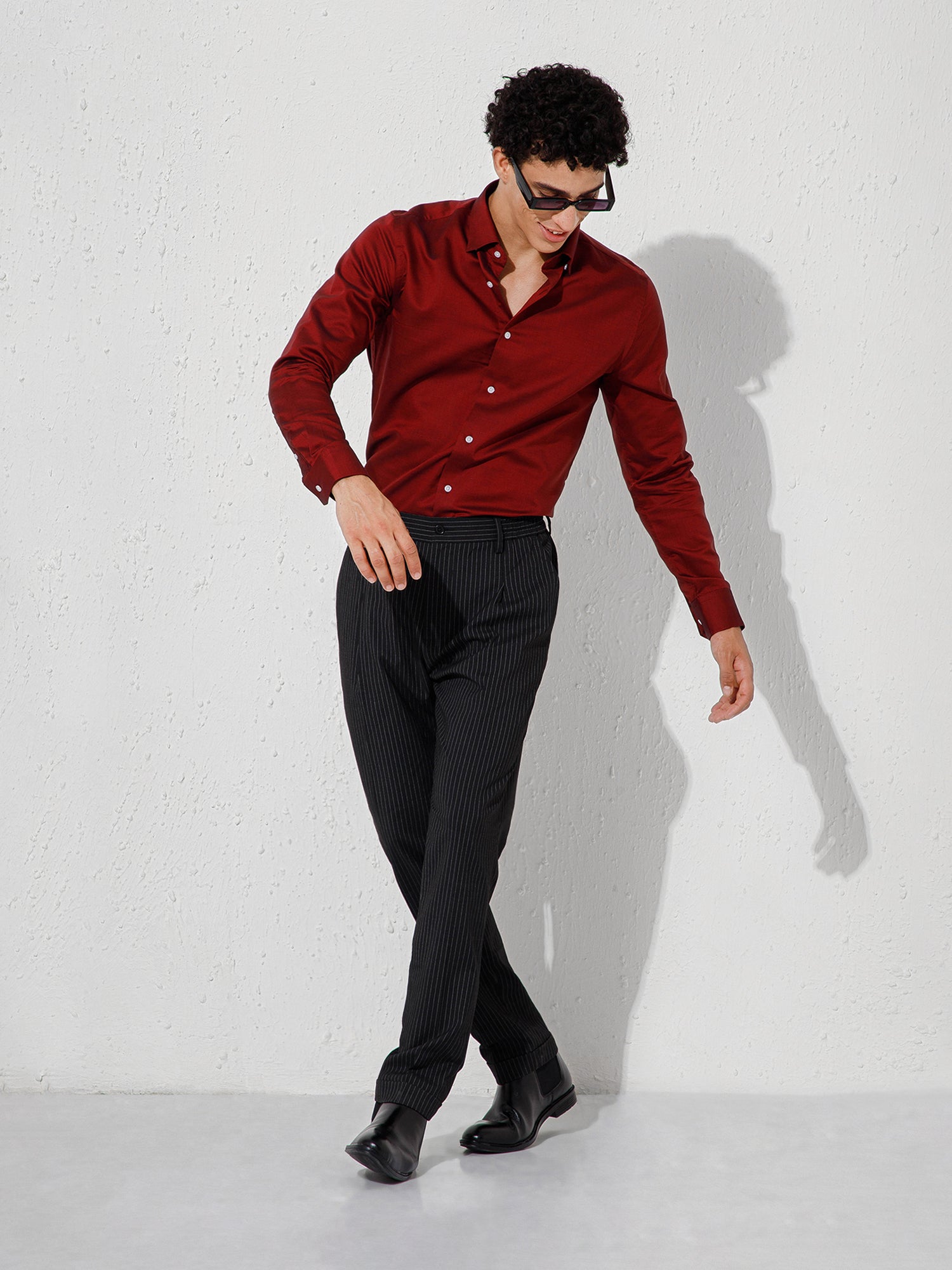 Maroon - Mens Full Sleeve Shirts