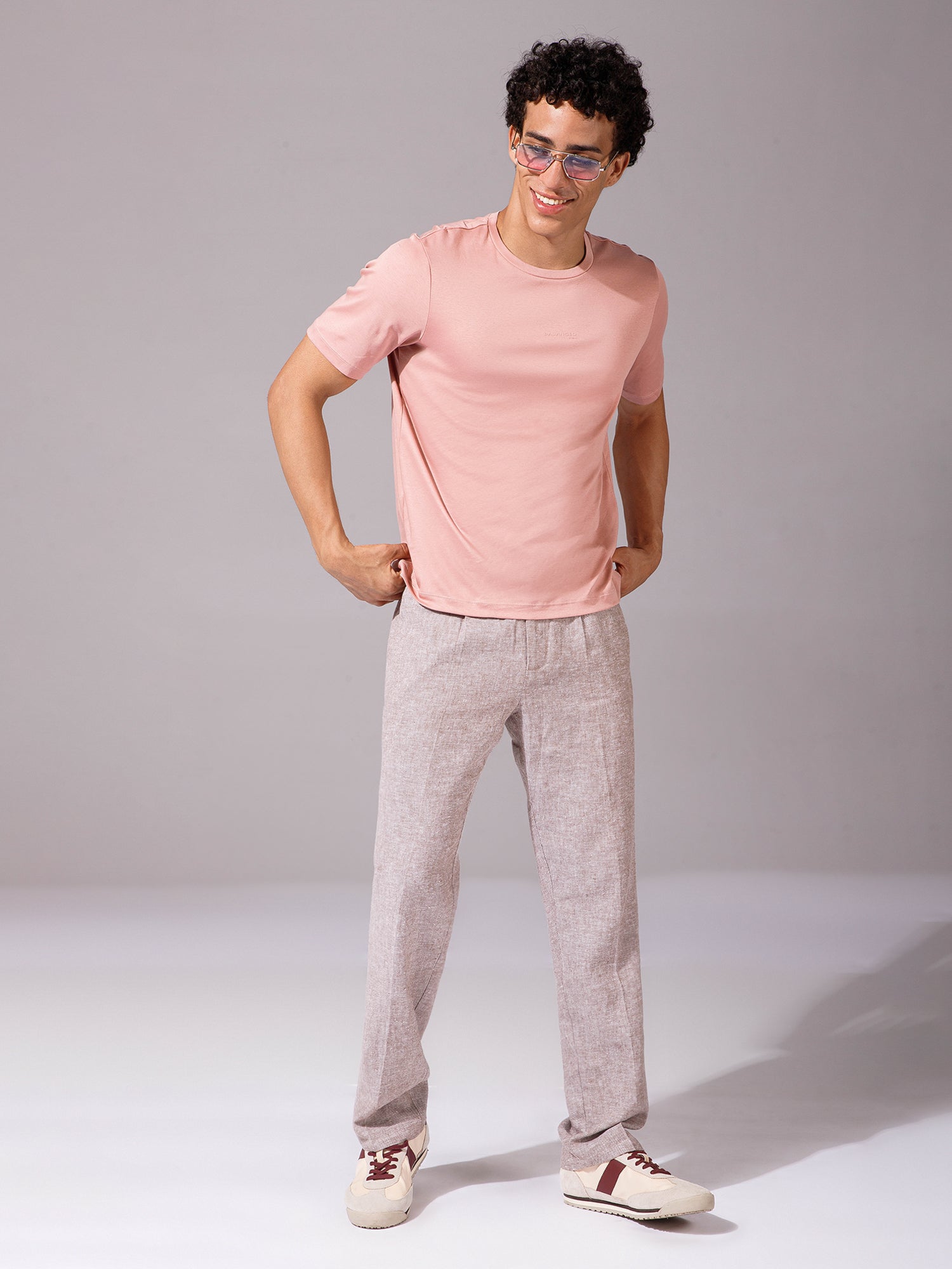 Peach - Round Neck